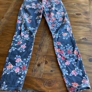 Citizens of Humanity Floral Print Pants